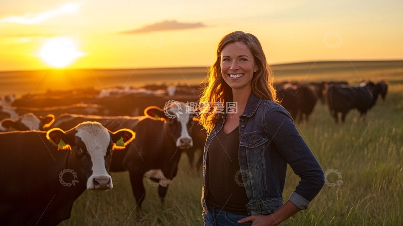 高清大图下载【趣麦麦图】欧美农场主