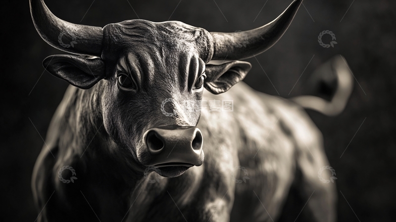 高清大图下载【趣麦麦图】牛市经济金融7