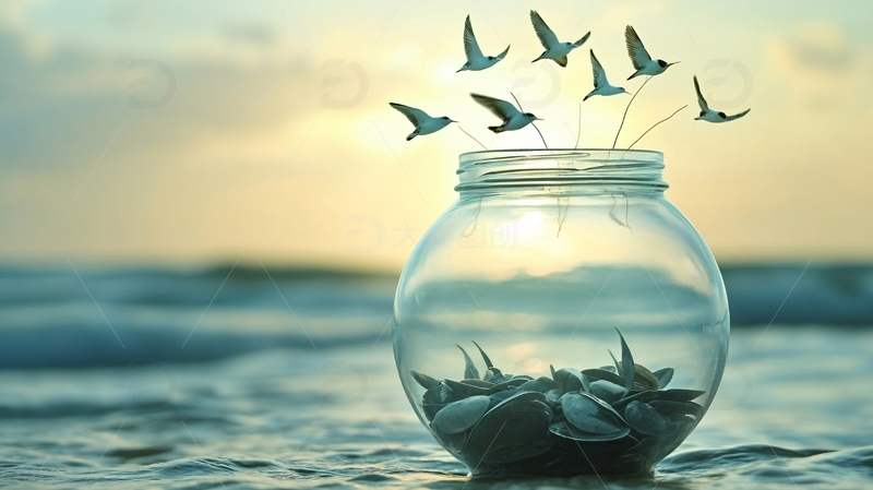 高清大图下载【趣麦麦图】希望静物自由梦想