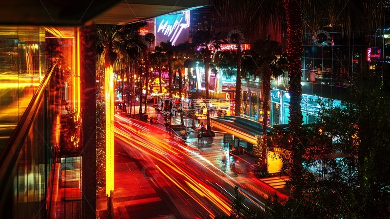 高清大图下载【趣麦麦图】拉斯维加斯夜景