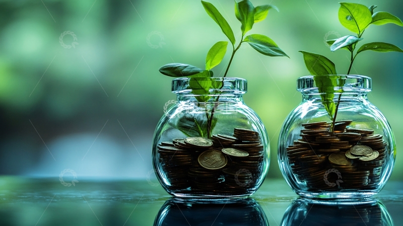 高清大图下载【趣麦麦图】推动绿色金融创新发展7