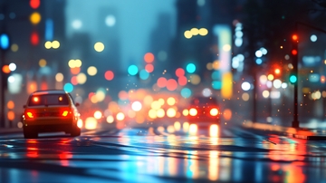 都市雨夜8