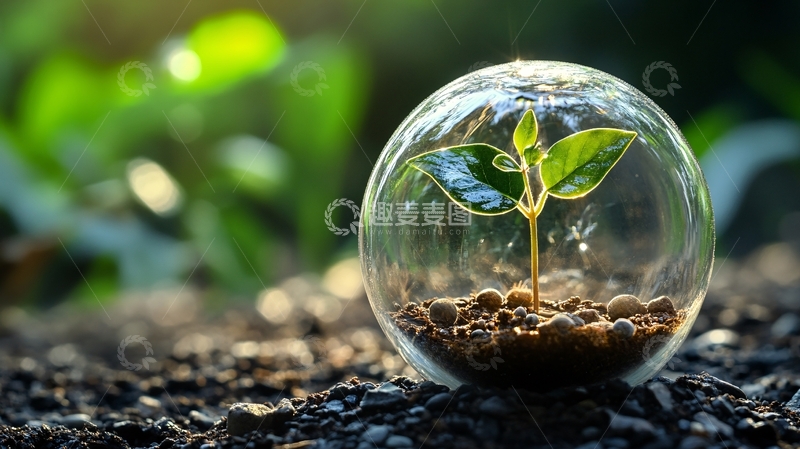 高清大图下载【趣麦麦图】萌发新生概念14