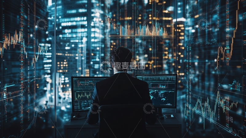 高清大图下载【趣麦麦图】股票交易员18