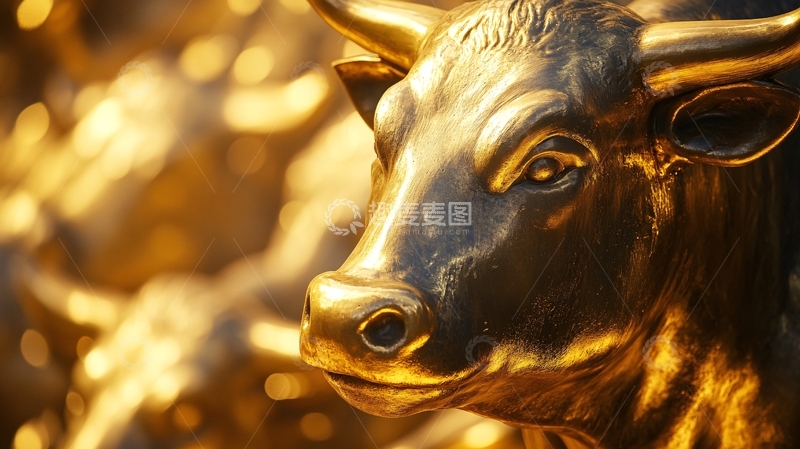 高清大图下载【趣麦麦图】牛市经济金融8