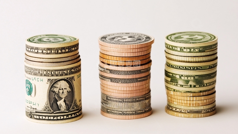 高清大图下载【趣麦麦图】财富创意钱财美金股市15