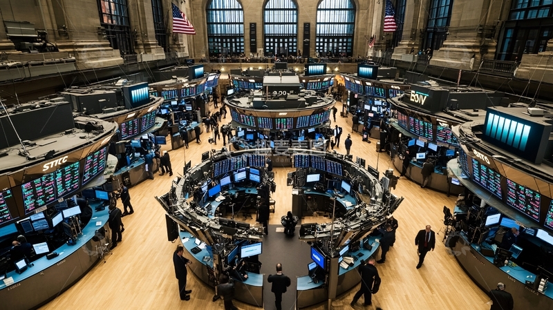 高清大图下载【趣麦麦图】证券交易大厅4