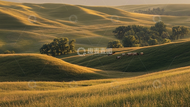 高清大图下载【趣麦麦图】江布拉克田园牧歌5