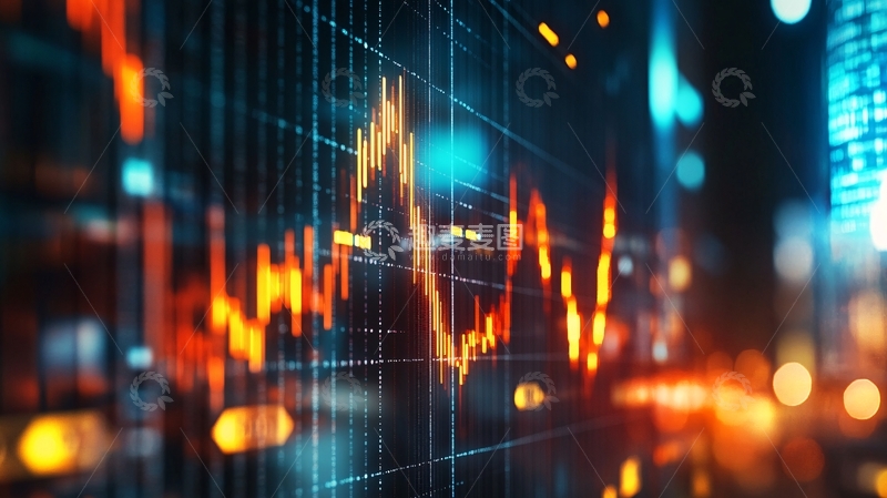 高清大图下载【趣麦麦图】财经金融背景2