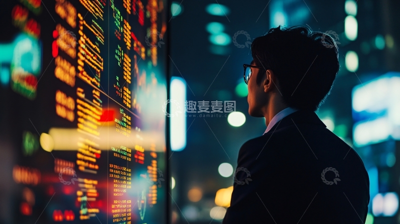 高清大图下载【趣麦麦图】市场交易员9