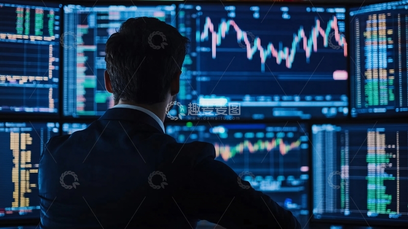高清大图下载【趣麦麦图】股票交易员20