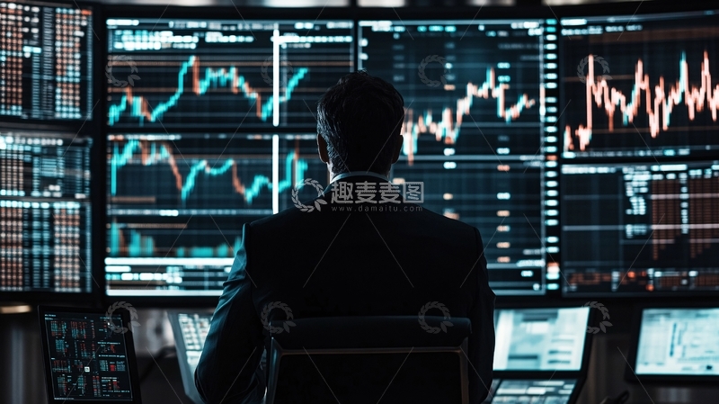 高清大图下载【趣麦麦图】股票交易员22