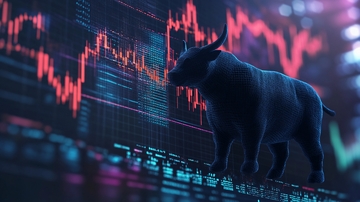 金融股票牛市创意5