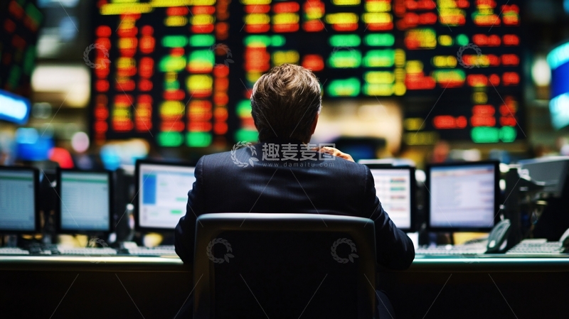 高清大图下载【趣麦麦图】股票交易大厅6