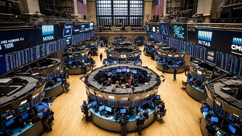 高清大图下载【趣麦麦图】纽约证券交易所4