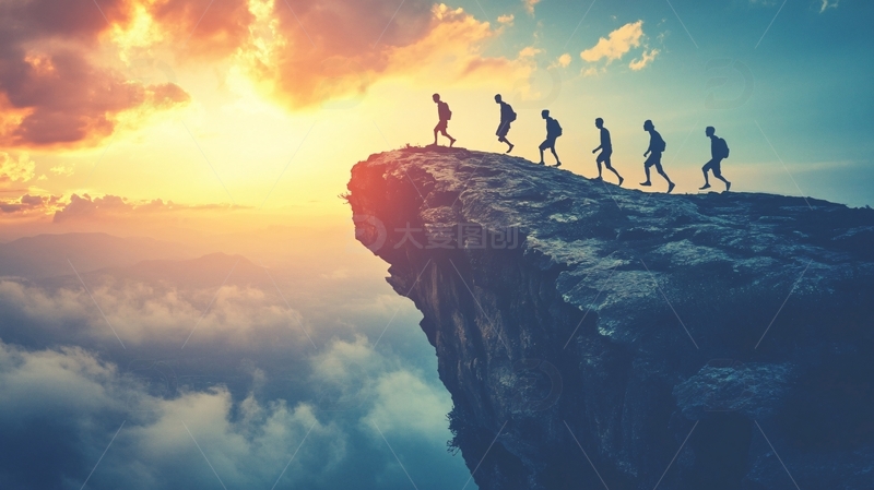 登顶成功拼搏进取征程13