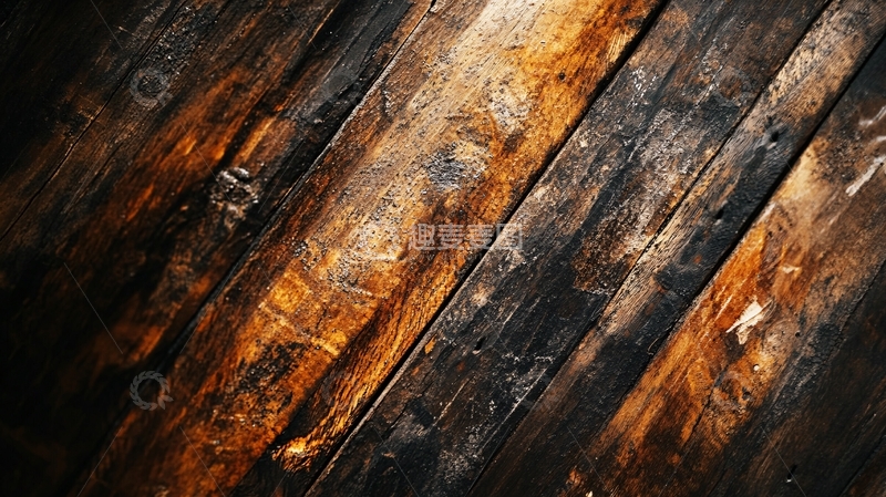 高清大图下载【趣麦麦图】高清复古木板1