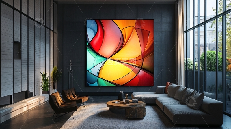 高清大图下载【趣麦麦图】大屏装饰画