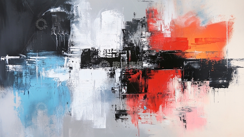 高清大图下载【趣麦麦图】城市抽象画