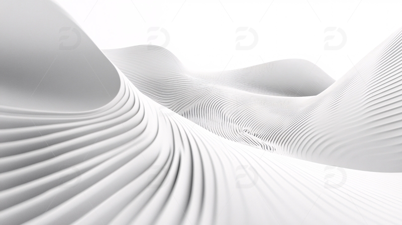 高清大图下载【趣麦麦图】立体线条素材