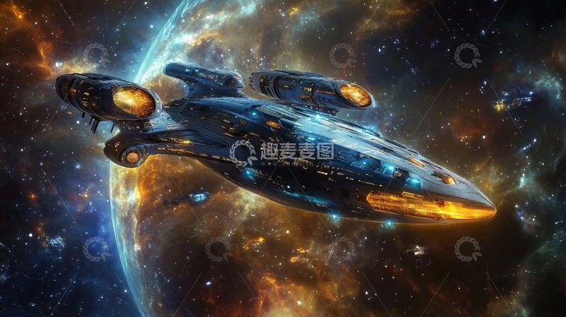 高清大图下载【趣麦麦图】银河战舰8