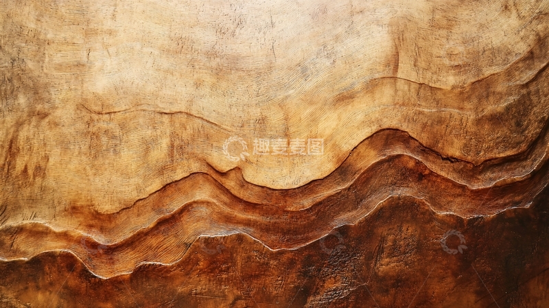 高清大图下载【趣麦麦图】棕色抽象艺术纹理底图