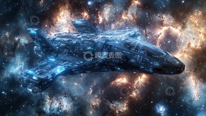 高清大图下载【趣麦麦图】宇宙飞船壁纸17