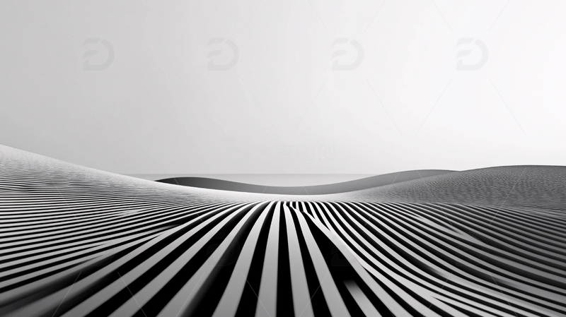 高清大图下载【趣麦麦图】禅意线条