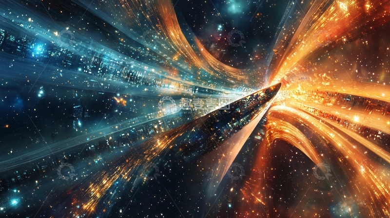 高清大图下载【趣麦麦图】宇宙漩涡会议背景51