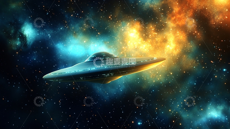 高清大图下载【趣麦麦图】科幻飞碟5