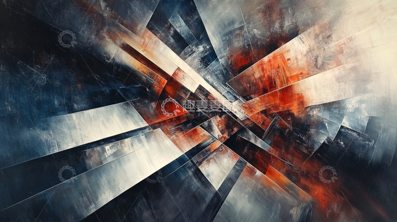 高清大图下载【趣麦麦图】抽像艺术华丽劈壁纸