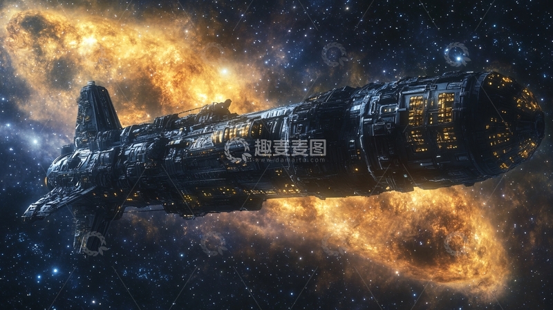 高清大图下载【趣麦麦图】宇宙飞船壁纸21