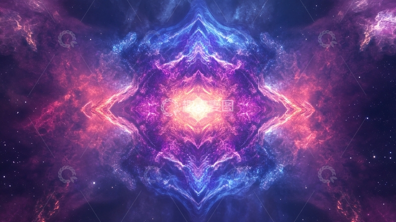 高清大图下载【趣麦麦图】星际航行光影