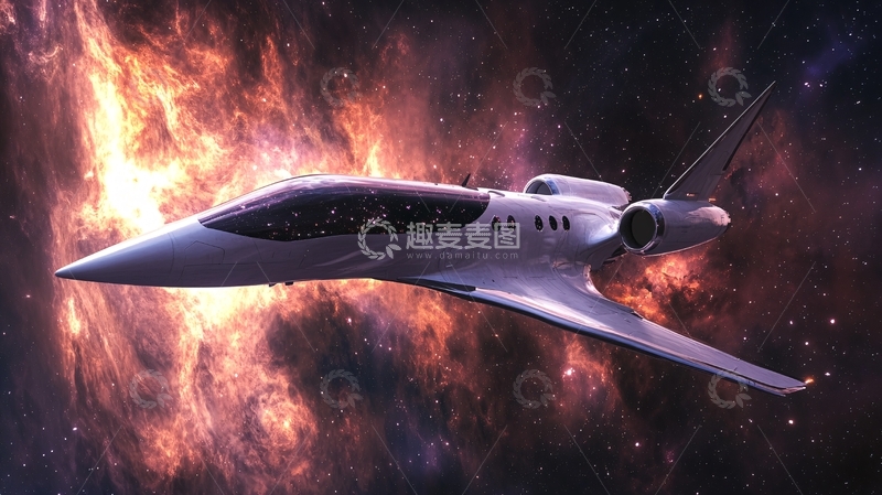 高清大图下载【趣麦麦图】超光速飞船12