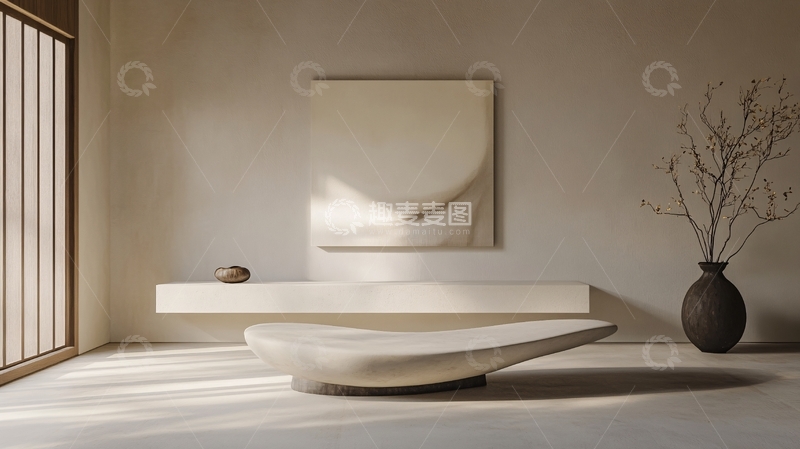 高清大图下载【趣麦麦图】简洁禅室
