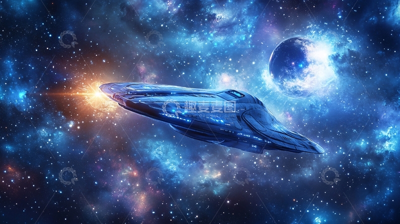 高清大图下载【趣麦麦图】宇宙飞船壁纸19