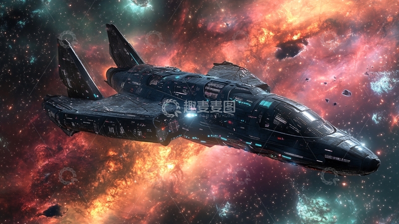 高清大图下载【趣麦麦图】宇宙飞船壁纸25