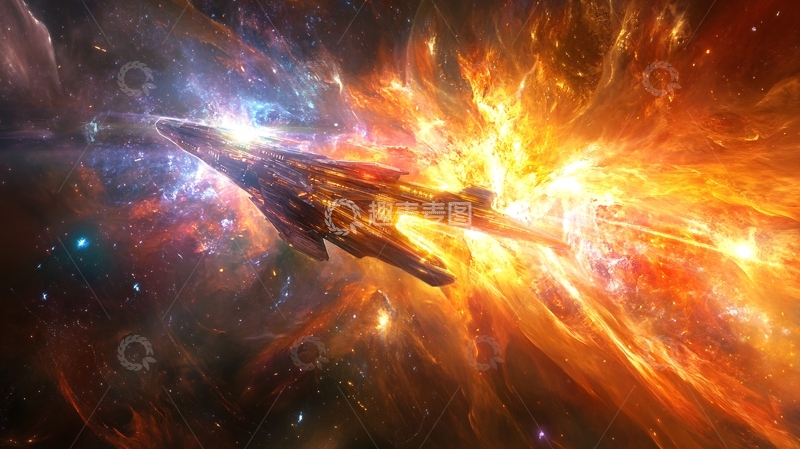 高清大图下载【趣麦麦图】-璀璨宇宙设计4