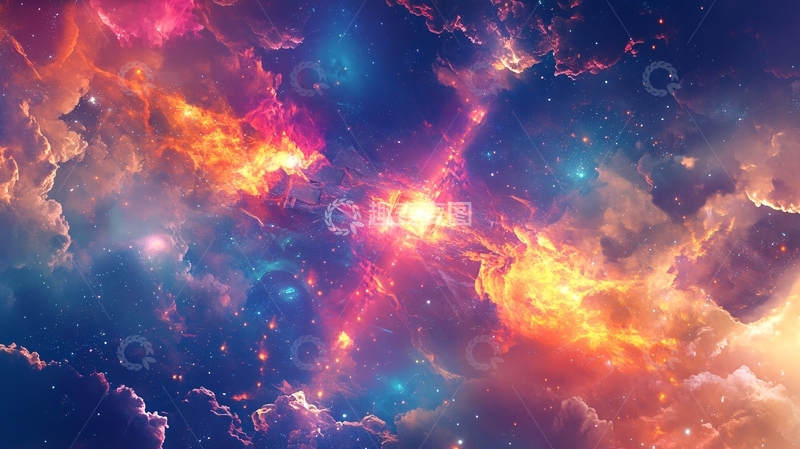 高清大图下载【趣麦麦图】宇宙大爆炸背景12