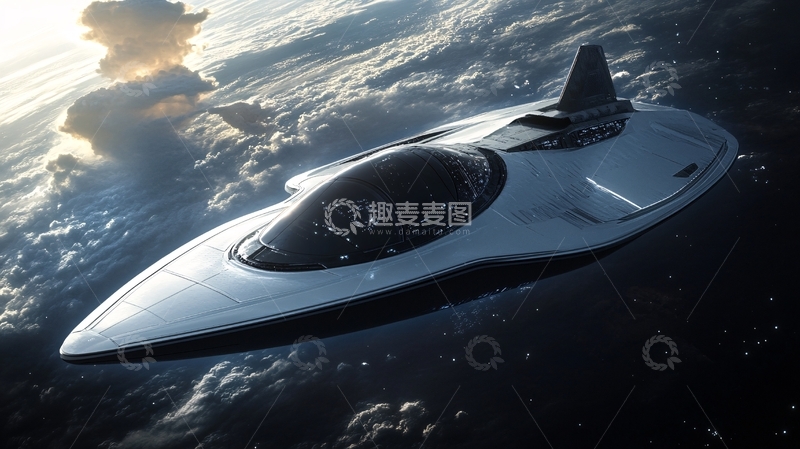 高清大图下载【趣麦麦图】超光速飞船16