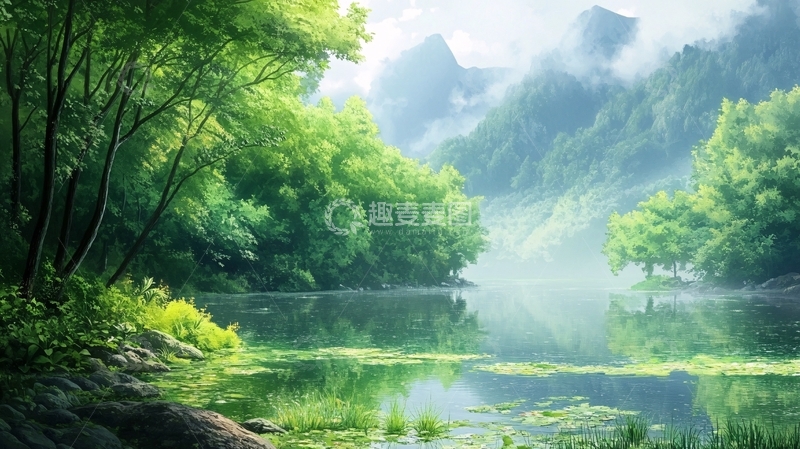 高清大图下载【趣麦麦图】宽屏风景画117