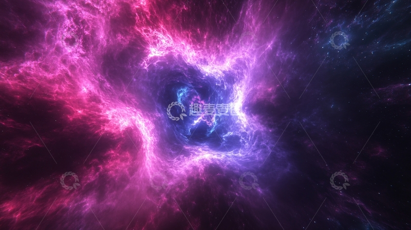 高清大图下载【趣麦麦图】五彩星云宇宙3