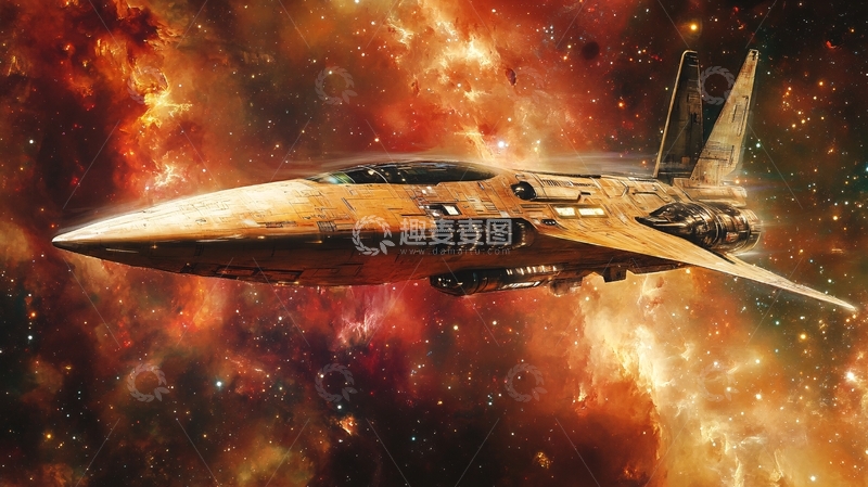 高清大图下载【趣麦麦图】宇宙飞船壁纸29