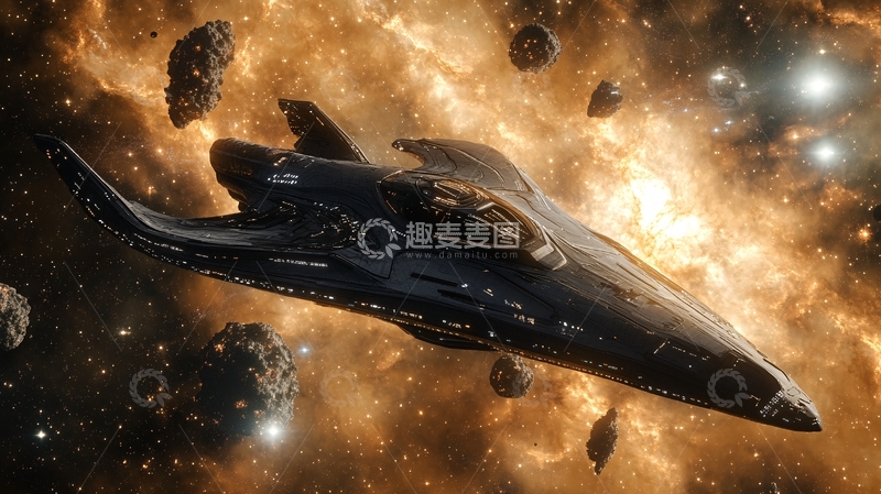 高清大图下载【趣麦麦图】宇宙飞船壁纸32