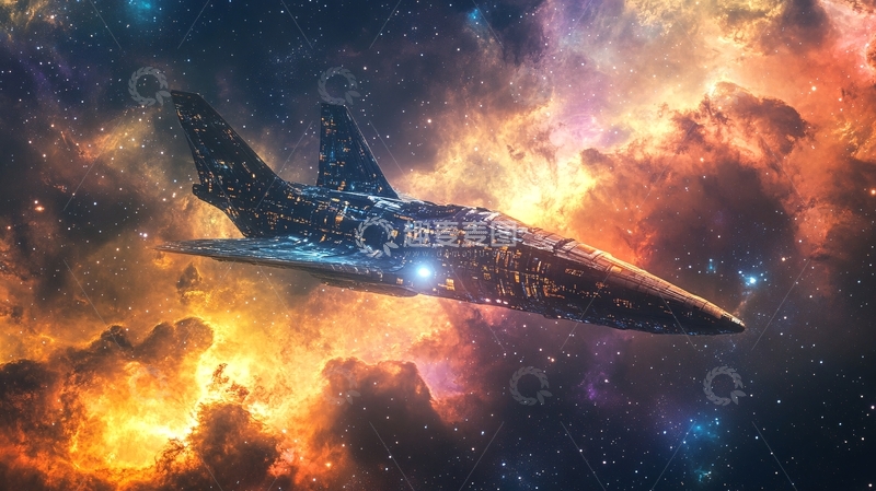 高清大图下载【趣麦麦图】宇宙飞船壁纸26