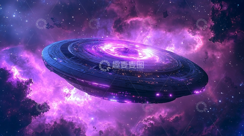 高清大图下载【趣麦麦图】科幻飞碟7