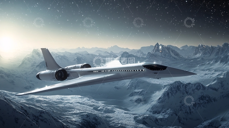 高清大图下载【趣麦麦图】星际飞行器景观