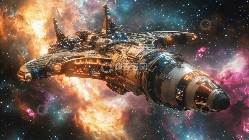 高清大图下载【趣麦麦图】宇宙飞船壁纸33