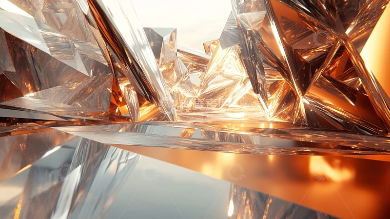 高清大图下载【趣麦麦图】立体金属感素材7