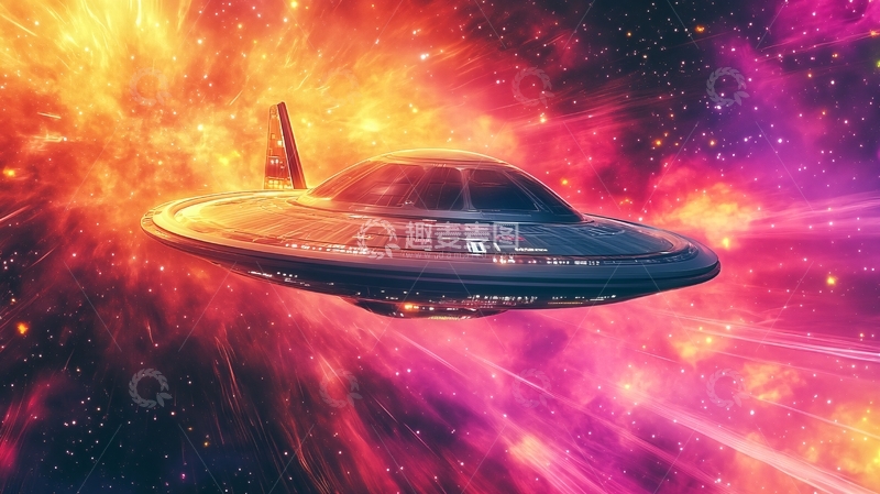 高清大图下载【趣麦麦图】科幻飞碟10